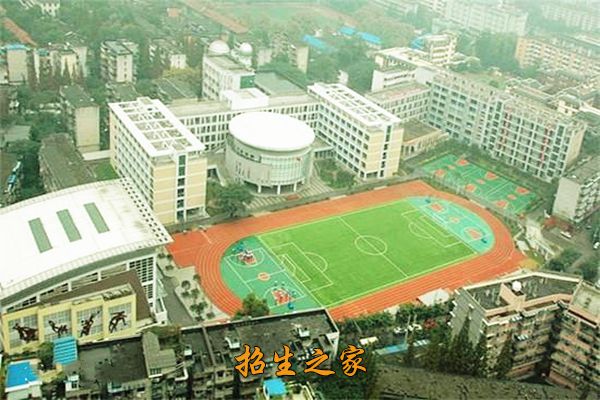 学校鸟瞰图